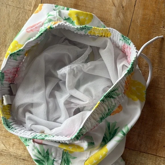 Janie and Jack Pineapple Swim Trunks size 5 - Picture 4 of 4